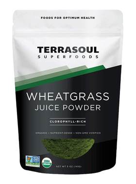 美国Terrasoul有机小麦草汁粉