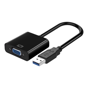 内置驱动芯片USB外置显卡USB3.0转VGA投影接口HDMI转接器