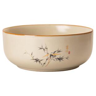 汝窑茶洗茶渣缸大号家用陶瓷水盂水洗茶杯水缸笔洗功夫茶道零配件