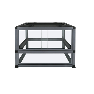 TC定制日本ToughCubic铝合金TC玻璃爬虫箱爬宠箱陆龟箱蟒蛇鬃狮箱