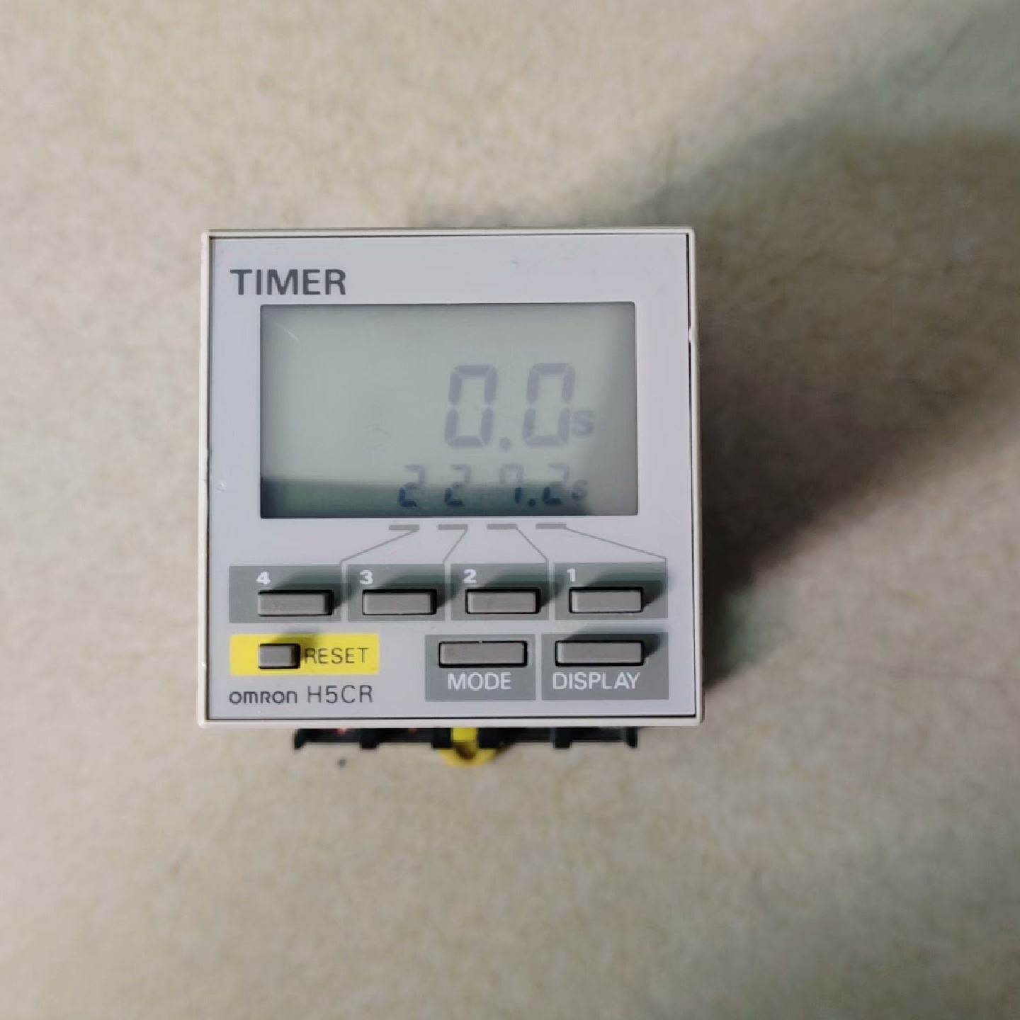 非标价原装欧姆龙H5CR-LS计时器 成色如图 功能包好 数量1议价