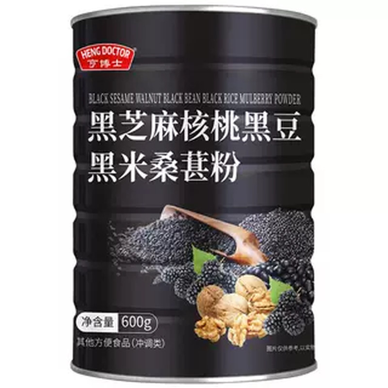 亨博士五黑芝麻糊即食早餐代餐