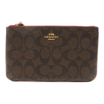 中古-日本进口Coach蔻驰手拿包