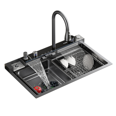 eoco火山纹水槽304不锈钢5.0加厚