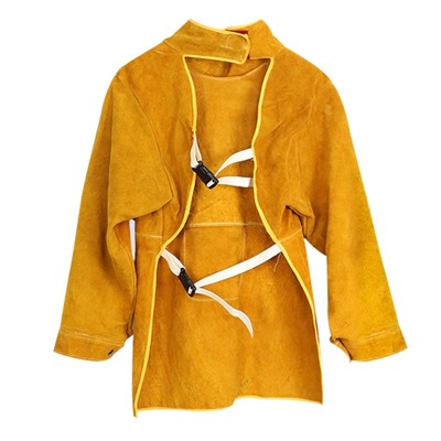 焊工牛皮反穿衣防烫服耐磨防溅射