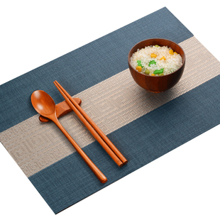 西餐餐垫隔热垫餐桌垫高级感小块餐具餐盘垫防水防油免洗特别好看