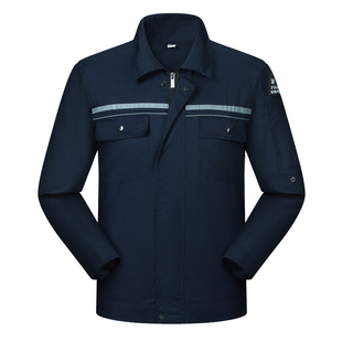 夏季防静电工作服套装男士薄款长袖电子厂爆破劳保服短袖上衣定制