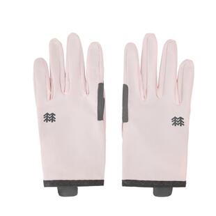 KOLON SPORT可隆冬男女同款打孔防丢户外登山弹力全指触屏手套