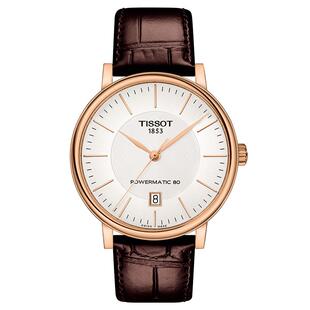 Tissot 天梭手表卡森臻我系列情侣表机械黄晓明同款