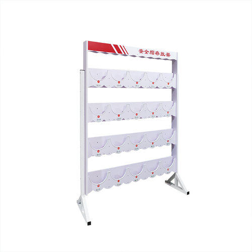 安全帽架子摆放架工地落地安全帽帽架壁挂式车间安全帽放置展示架