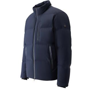 KOLON SPORT可隆羽绒衣男士商务立领鹅绒夹克冬中量羽绒服