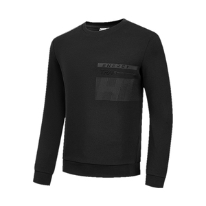 乔丹运动卫衣男士2024冬季新款商场同款时尚舒适百搭针织套头上衣