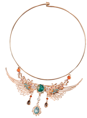 古装璎珞项圈新中式手工