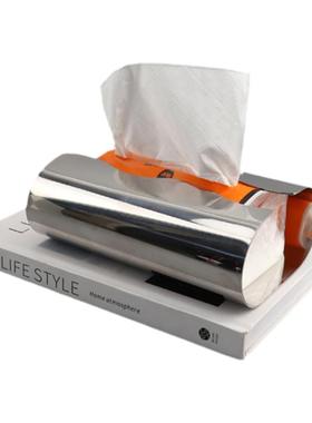 创意不锈钢镜面纸巾盒摆件家居