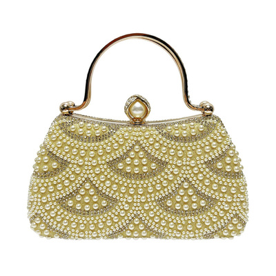 MissingYou珍珠镶钻轻奢手拿包