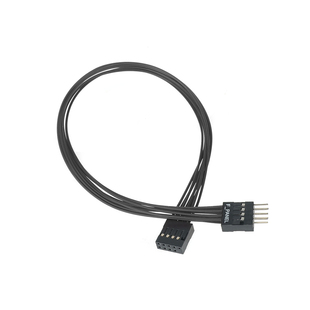 电脑机箱F_PANEL延长线主板9pin开关重启加长线9针IO信号集成线