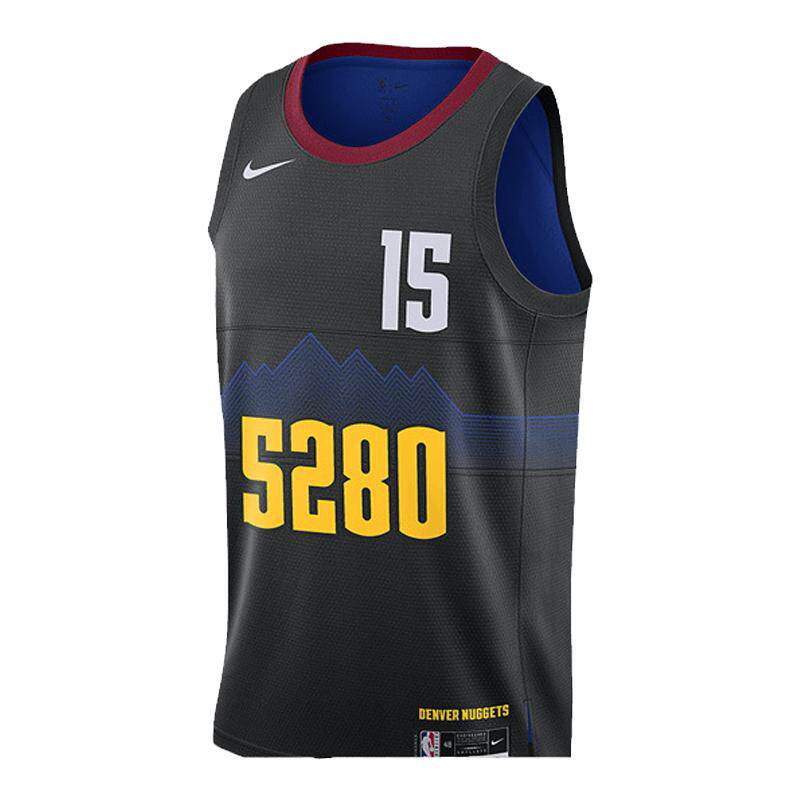 NBA丹佛掘金尼古拉约基奇球衣