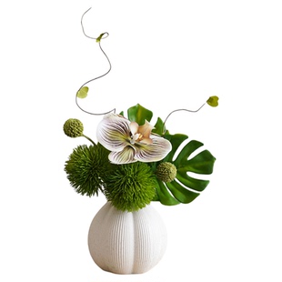 北欧网红客厅装饰假花摆设轻奢高端绿植花束洗手台花艺餐桌花摆件