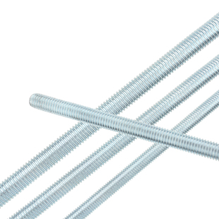 8.8级镀锌牙条国标螺柱丝杆全牙全螺纹通丝螺杆M4M5M6M8M10M12M16