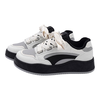 环球休闲加绒板鞋男2025新款冬季鞋子男鞋百搭轻便学生冬天二棉鞋