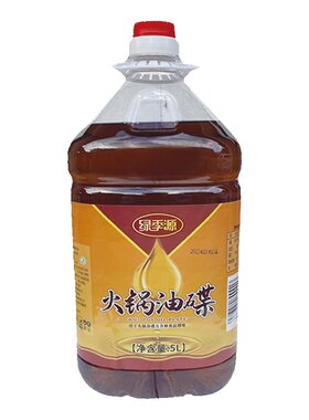 绿季源重庆火锅油碟5升桶装芝麻香油蘸料小料专用冒菜麻辣烫调料