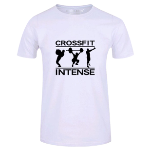 健身举重运动短袖T恤衫男女学生crossfit intense半截袖体恤衣服