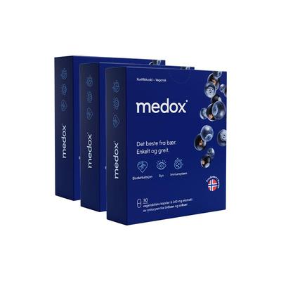 medox花青素胶囊3盒装