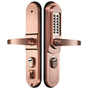 庭院门锁栅栏铁门木门铝艺门断桥铝门防盗门锁户外防水机械密码锁