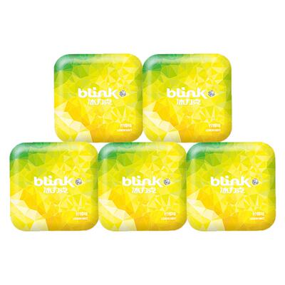 BLINK冰力克果粉薄荷糖柠檬味怀旧糖果零食清新口气硬糖清凉糖块