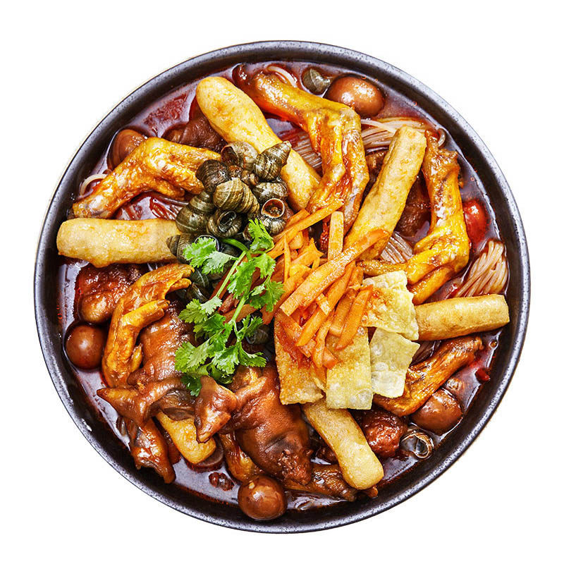 螺霸王鸭脚煲1050g广西特产美食