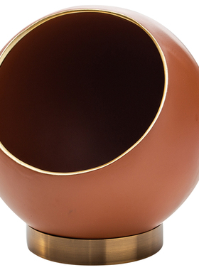 慕妃树脂桌面垃圾桶新中式