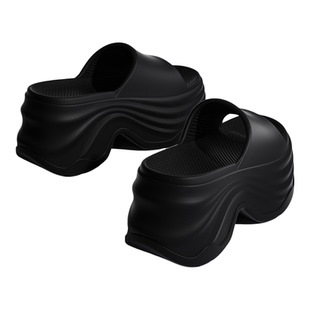 10cm厚底增高拖鞋女款2026新款海边沙滩防滑夏季外穿高级感凉拖女