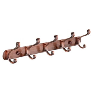 不锈钢挂钩排钩壁挂墙上衣服挂钩进门墙面挂衣架可打孔固定一排式