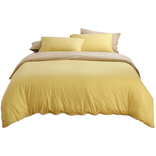 双拼天竺棉被套150x200纯棉针织棉200x230cm全棉双人被罩220x240