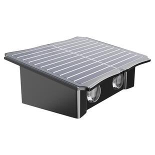 太阳能户外洗墙灯防水外围墙射灯室外庭院壁灯别墅阳台装饰氛围灯