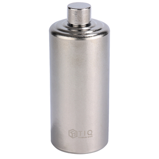 巨润纯钛户外随身酒壶便携式高端精致空酒瓶白酒壶小酒壶装白酒