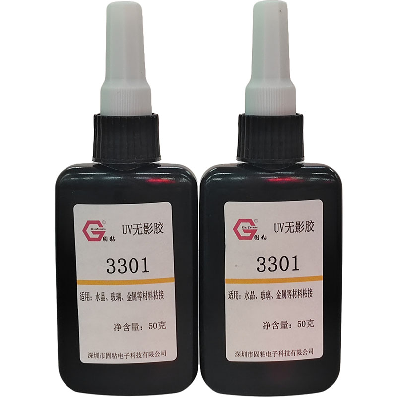 大瓶UV无影胶水玻璃透明塑料专用强力快干粘水晶茶几亚克力无痕胶