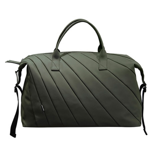 URBAN FOREST防水皮质旅行包大容量防水旅行袋手提行李包袋健身包