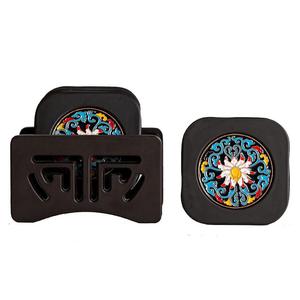 电木茶杯垫防烫茶杯托办公室隔热垫茶道杯垫高档功夫茶具配件套装