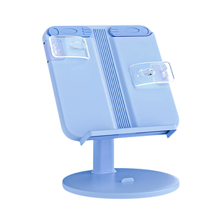 阅读架读书支架儿童多功能可升降调节书架小学生桌面收纳整理书夹固定书本伸缩书立架看书学习神器书本支撑架