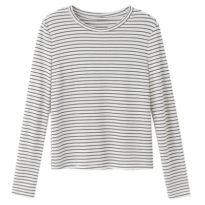 德玛纳莱赛尔绵羊毛混纺T恤女