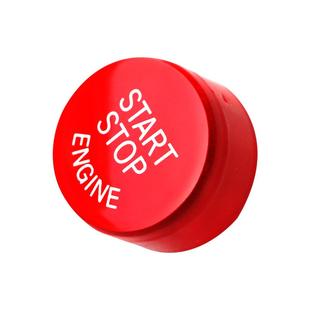 适用于宝马红色一键启动1系3系5 X1X2X3X5X6点火开关按键改装饰贴