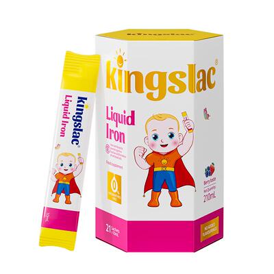 可维思婴儿活力铁宝宝补铁剂婴幼儿新生儿童贫血补钙铁锌液体铁剂