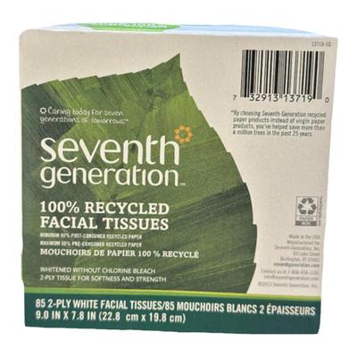 代购正品 美国进口 SEVENTH GENERATION 方形盒装面巾纸/抽纸纸巾