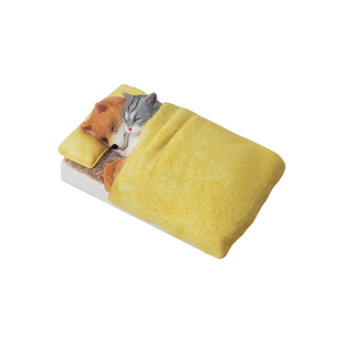 JXK small单身狗柴犬小狗猫周边车载冰箱贴摆件模型微缩手办礼物