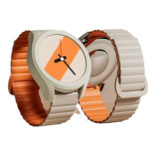 适用小米watchs3表带新款s4硅胶磁吸watch5智能小米手表s1pro回环color2男款color运动版女款s1通用22mm腕带