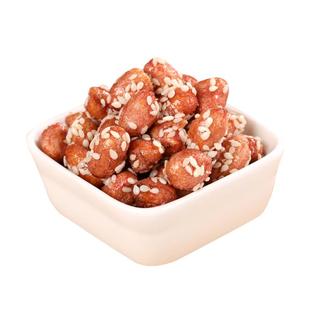 新货5斤琥珀花生米蜂蜜椒盐多味香酥花生休闲零食小吃500g袋装