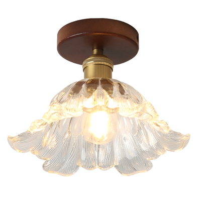 繁简花朵过道灯法式轻奢风中古风民宿走廊入户玄关阳台卧室床头灯