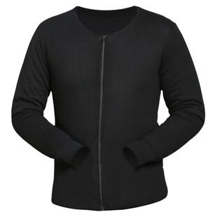 桑蚕丝棉袄男士加厚保暖棉衣中老年内穿防寒马甲爸爸丝绵内胆棉服