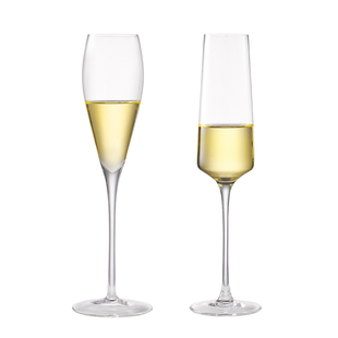 玻璃水晶香槟杯高脚杯家用红酒杯子高档酒具套装ins网红鸡尾酒杯